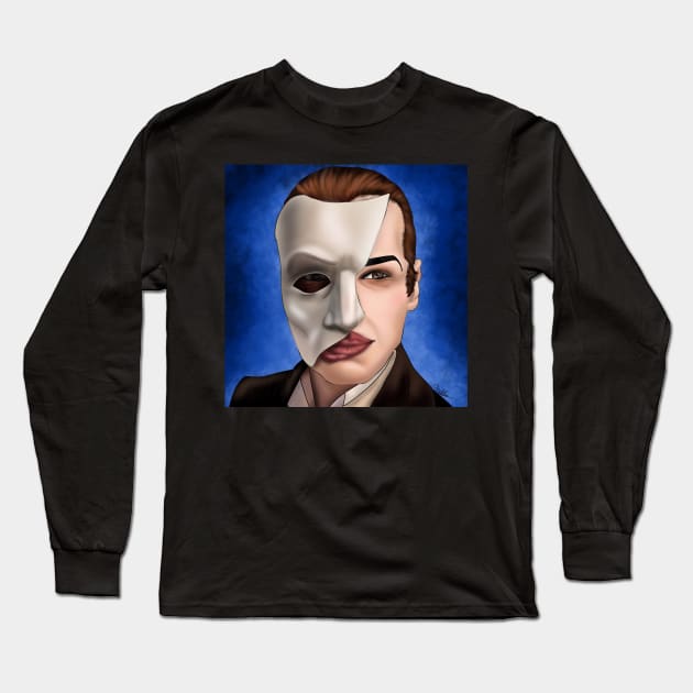 Hugh Panaro Long Sleeve T-Shirt by Vallieboy_art